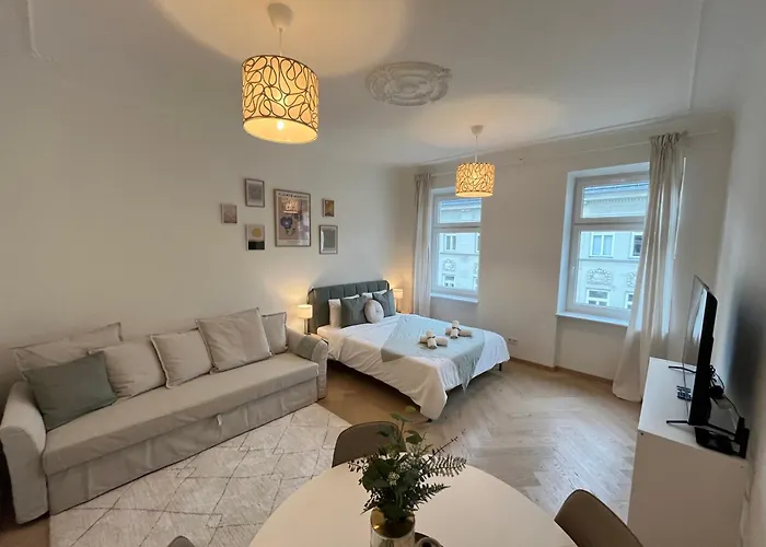Luxurious One Room Apartment Near Schoenbrunn Palace